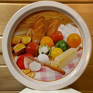 Vintage enamel tray